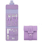 Make Up 16 Pcs Nail Clippers Nail Cutter Nail Scissors With PU Bag Stainless Steel Eagle Hook Portable Tools